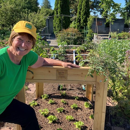 Diane-ONeill at square foot garden