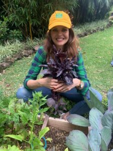 Jimenez SFG Paz Harvesting Purple Basil